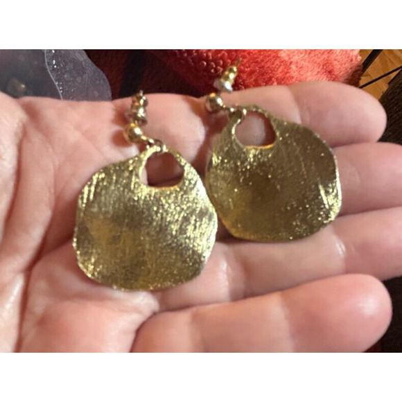 Vintage 1960s Butterfly Drop Earrings - Picture 8 of 16